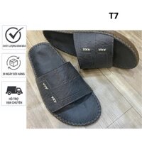 dép doctor da nam quai ngang thời trang fashion đế khâu chỉ toàn bộ chắc chắn T7