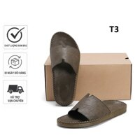 dép doctor da nam quai ngang chữ H đế khâu chỉ toàn bộ chắc chắn T3