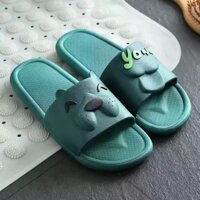 Dép đôi nam nữ đi trong nhà mùa hè – Mềm mại, chống trượt, thoáng khí, phù hợp phòng tắm