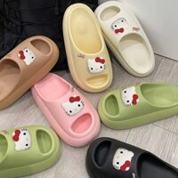 Dép đôi nhẹ kiểu Trung Quốc mới, dép đế dày hoạt hình, mang ra ngoài có cảm giác như giẫm phải cứt,