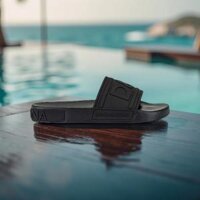 DÉP DOLCE ĐEN CHỮ GÓT CS1786AX3898B956