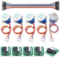 Đẹp| Động cơ bước 4 pha 5V với bảng điều khiển ULN2003 28BYJ-48 cho Arduino