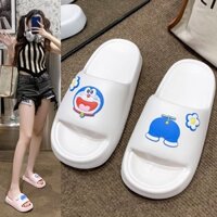 Dép Doremon hoạt hình dễ thương nữ mặc dép đi trong nhà đế dày chống trượt mới vào mùa hè.