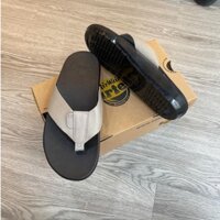 Dép Dr Martens Mana xám fullbox -SALE SỐC