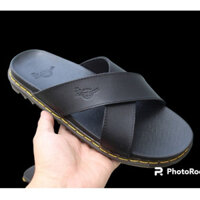 Dép Dr.Marten Quai Chéo Da Bò. Dép Docto Thailand ( DR.QC07 New)