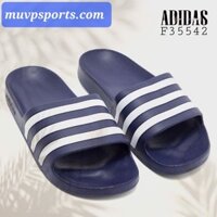Dép đúc Adidas chính hãng – Adilette Aqua Xanh Trắng