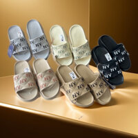 Dép đúc MLB_NY chũ nổi Unisex - Dép Chunky Bouncer Slide mới nhất 2023 A1