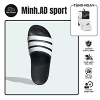 Dép đúc nguyên khối Adidas Adilette Flow - Dép dúc EVA quai ngang 3 sọc to chống thấm nước cho nam