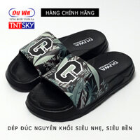 Dép đúc siêu nhẹ nam, nữ DUWA - Hàng chính hãng - TK2263 - Màu đen - 37