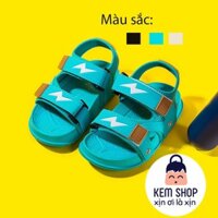 dép em bé trai Dép Sandal cho bé trai hình Tia Chớp 2021 có quai hậu ôm chân siêu nhẹ trẻ em đi học từ 3 4 5 6 7 tuổi