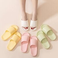 Dép EVA chống mài mòn Giày nam nữ màu trơn chống trượt