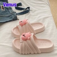 Dép Eva Nữ Cặp Đôi Sinh Viên Dễ Thương Little Beaver Dép Chống Trơn Trượt