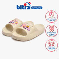Dép Eva Phun Bé Gái Biti's BEG001800KEM ( Kem)