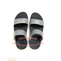 🌺🍎🍊Dép fitflop vnxk 2 quai kt xám caro