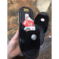 Dép gà Bitas khuy cúc chính hãng thời trang, sang chảnh đúng form đế 3F