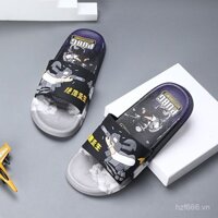 Dép gà trẻ em mùa hè 2025 phổ biến, đế mềm, dép đi trong nhà ngoài trời không trượt, dép một từ cho bé trai lớn, dép tắm