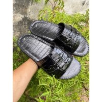 Dép gai đuôi da cá sấu cao cấp nam
