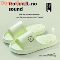 Dép Gấu Dễ Thương Mới Trong Nhà Eva Chống Trơn Trượt Dép Chân Chống Trơn Trượt