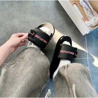 Dép Goal studio, dép quai ngang nam nữ hàn quốc,dép nữ nam full box