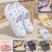 Dép Hàn Quốc Unisex Mùa Hè Rò Rỉ Nhanh Khô Dép Rỗng