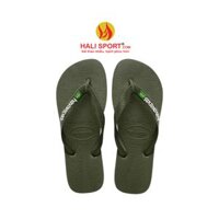 Dép Havaianas chính hãng Brasil Logo nam màu musgo moss – Nâng tầm phong cách
