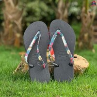 Dép Havaianas nữ slim tropical straps sandal