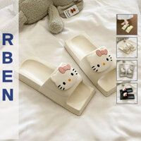 Dép Hello Kitty EVA sành điệu RENBEN dành cho nữ, thoải mái thường ngày mùa hè