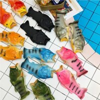 Dép Hình Cá Mùa Hè Nữ Mặc Ngoài Trời Ngộ nghĩnh Cá Tính Hợp Thời Trang Giày Cá Muối Dép Đi Biển Miệng Cá Giày Bố Mẹ-Con Giày Người Yêu