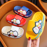 Dép hình siêu nhân cho bé trai Ultraman. Dép bé trai, dép trẻ em SanSan chính hãng D106