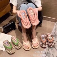 Dép kẹp cô gái cao su chống nước hàng QC