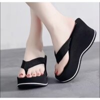 Dép kẹp đế xuồng lượn sóng quai dù 5cm, 7cm, 9cm