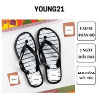 Dép kẹp dép tông nam cao su không thấm nước siêu bền đi biển Ha.vai.anas full hộp tag 2024 YOUNG21