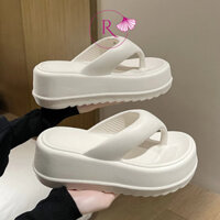 DÉP KẸP ĐI BIỂN NỮ ĐẾ CAO 7CM, TÔNG KIỂU NỮ TĂNG CHIỀU CAO_RUBISHOES