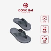 Dép kẹp nam Đông Hải phối vải - D3223