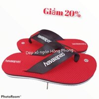 dép kẹp nam havaianas quai dù màu đỏ hàng thái