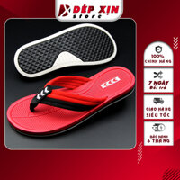Dép Kẹp Nam Thái Lan Cao Cấp Quai Vải Mềm Đế Cao Su Chống Trơn (Đỏ)