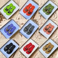 Dép kẹp nữ, dép xỏ ngón nữ, dép tông lào nữ thỏ kim kim loại đính đá mẫu mã đa dạng hot trend phù hợp mọi lứa tuổi