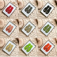 Dép kẹp nữ, dép xỏ ngón nữ, dép tông lào nữ đính chamr 🦋 kim loại mẫu mã thời thượng hot trend phù họp mọi lứa tuổi