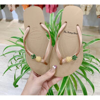 Dép Kẹp Nữ Havaianas Slim Đính Thơm Nhỏ