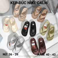 Dép kẹp nữ nam đúc nguyên khối NIKE hot nhất, Dép xỏ ngón mẫu mới full box, Dép kẹp nam nữ  Nike CALM_SLIDE