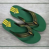 Dép kẹp xỏ ngón adidas màu xanh rêu quai đen