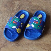 DÉP KHỦNG LONG CHO BÉ TRAI [ FREESHIP KHI MUA 3 ĐÔI ] MÀU XANH DƯƠNG