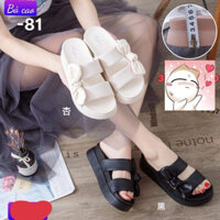 dép kiểu nữ nơ quai ngang .