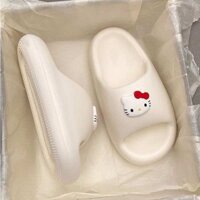 dép lào hello kitty Dép lê mèo kitty đáng yêu dép lê đi ra ngoài mùa hè đế dày chống trơn trượt chống mùi trong nhà cho nữ