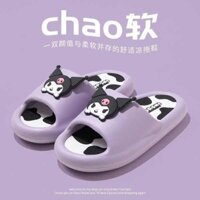 dép lào hello kitty Dép lê hellokitty mẫu mới 2024 Sanrio trong nhà tắm phòng tắm chống trượt nữ đi ngoài mùa hè đáng yêu