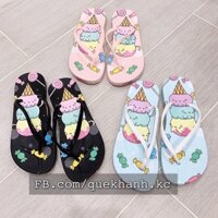 Dép lào nữ kem mèo siêu cưng (3 màu)