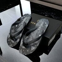 DÉP LÀO TÔNG NAM MẪU MỚI MÀU ĐEN HOA VĂN