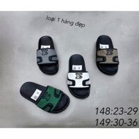 Dép lê cho bé _ Dép Lê quai ngang cao su mềm dẻo _ SIÊU CẤP ÊM CHÂn phong cách năng động cho bé