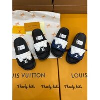 DÉP LÊ CHO BÉ DÉP LV QUAI DÁN Đế Êm Cho Bé Gái và Bé Trai K065