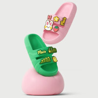 Dép lê cho bé trai bé gái Cheerful Mario siêu nhẹ chống trơn trượt chính hãng DLM2